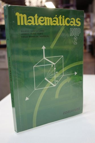 Portada del libro de Matemáticas B.U.P. 2