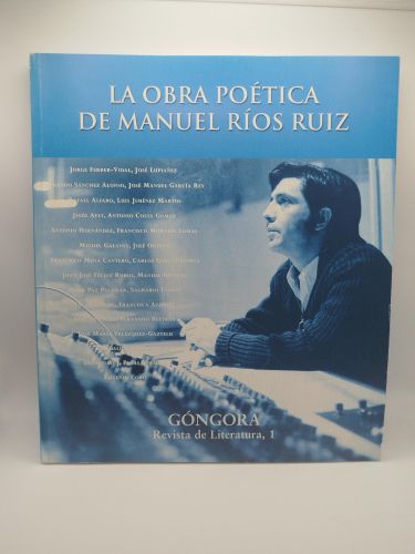Portada del libro de La obra poética de Manuel Ríos Ruiz