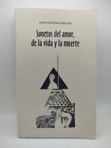 Portada del libro de Sonetos del amor, de la vida y la muerte