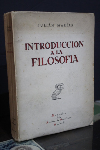 Portada del libro de Introducción a la filosofía