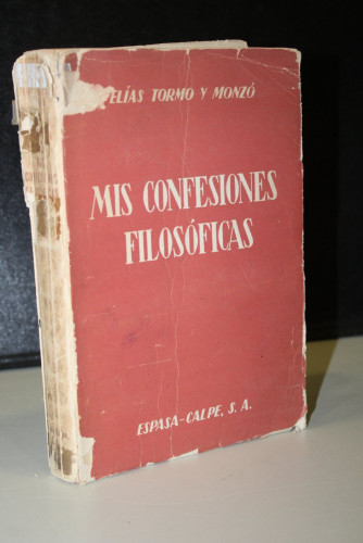 Portada del libro de Mis confesiones filosóficas