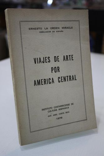 Portada del libro de Viajes de Arte por América Central.