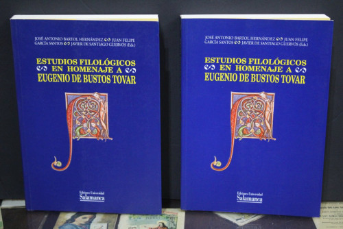 Portada del libro de Estudios filológicos en homenaje a Eugenio de Bustos Tovar