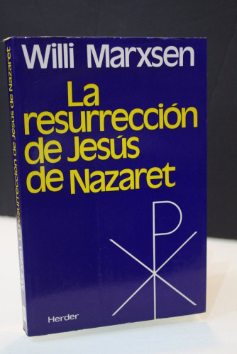 Portada del libro de La resurrección de Jesús de Nazaret