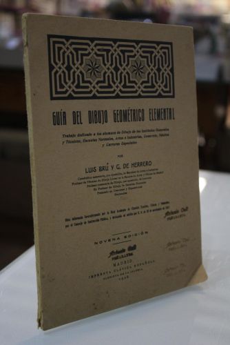 Portada del libro de Guía del Dibujo Geométrico Elemental