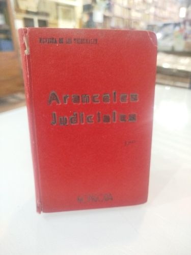 Portada del libro de Aranceles Judiciales