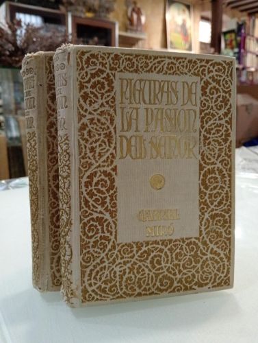 Portada del libro de Figuras de la Pasion del Señor. Dos Tomos