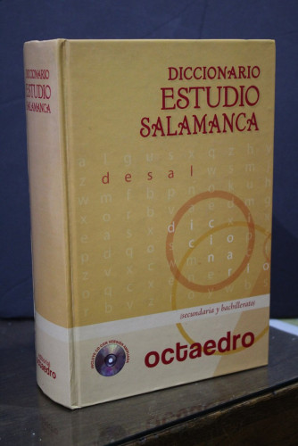 Portada del libro de Diccionario Estudio Salamanca. Secundaria y Bachillerato. DESAL.- Octaedro.- Contiene CD.