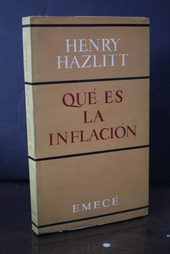 Portada del libro de Qué es la inflación