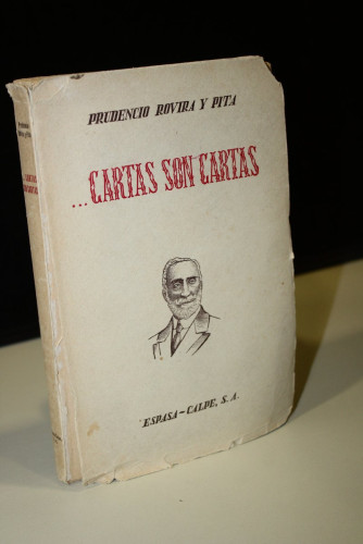 Portada del libro de Cartas son Cartas (Varias Fichas del Archivo de Maura)