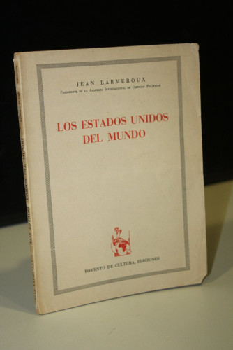 Portada del libro de Los Estados Unidos del Mundo