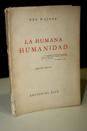 Portada del libro de La Humana Humanidad