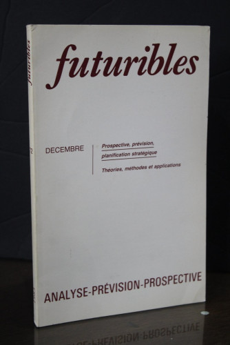 Portada del libro de Futuribles. N.º 72 - Décembre 1983.