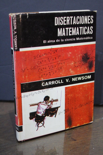 Portada del libro de Disertaciones matemáticas. La entraña de la ciencia Matemática