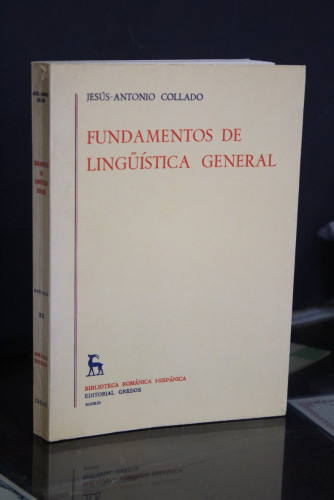 Portada del libro de Fundamentos de lingüística general