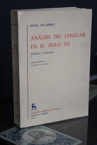 Portada del libro de Análisis del lenguaje en el siglo XX. Teorías y métodos