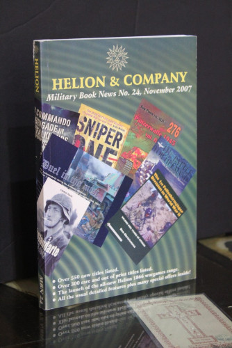 Portada del libro de Helion & Company. Military Book News No. 24, November 2007.