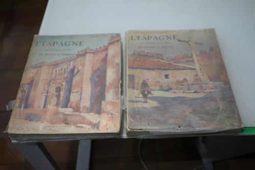 Portada del libro de L'Espagne. Les provinces du sud. De Séville a Cordoue. Les provinces du Nord. De Tolède a Burgos.- 2...