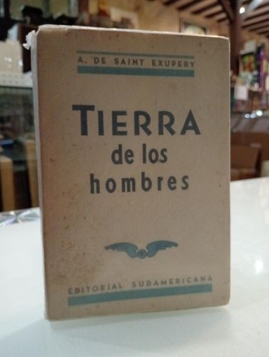Portada del libro de Tierra de los hombres.