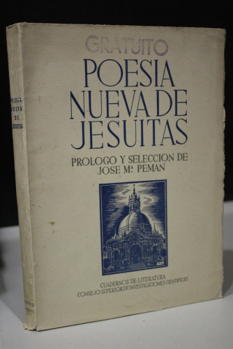 Portada del libro de Poesía nueva de Jesuitas