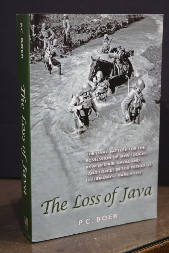 Portada del libro de The Loss of Java. The final battles for the possession of Java fought by allied air, naval and land...