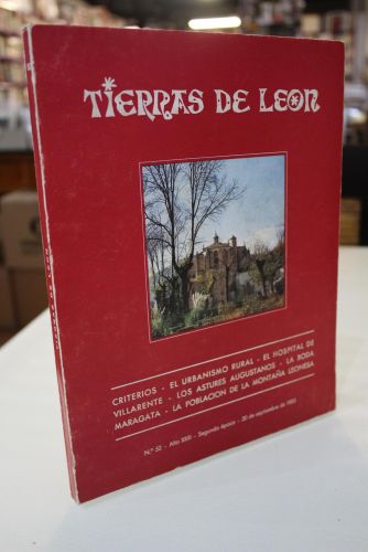 Portada del libro de Tierras de León. Número 52. Año XXIII. 1983.- Criterios. El urbanismo rural. El hospital de Villarente....