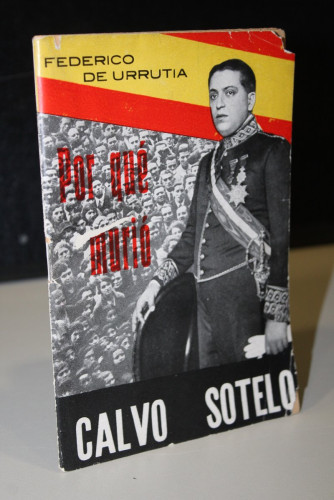 Portada del libro de Por qué murió Calvo Sotelo