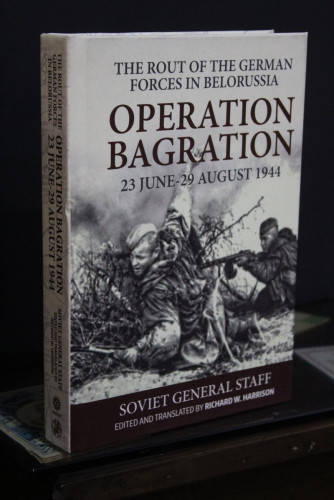 Portada del libro de The Rout of the German forces in Belorussia. Operation Bagration 23 June-29 August 1944