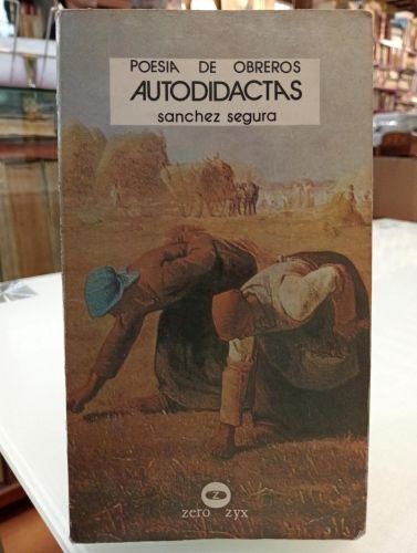 Portada del libro de Poesía de obreros autodidactas.