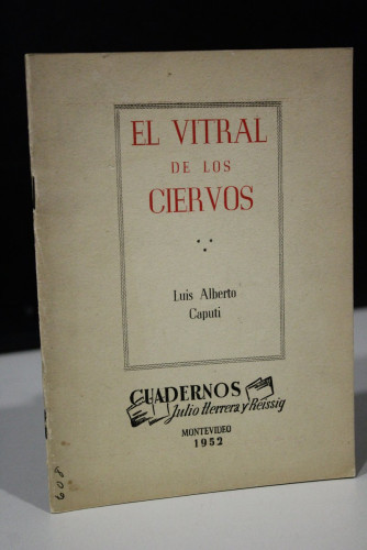 Portada del libro de El vitral de los ciervos