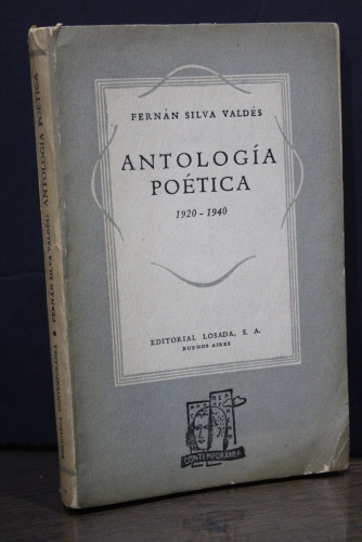 Portada del libro de Antología poética, 1920-1940