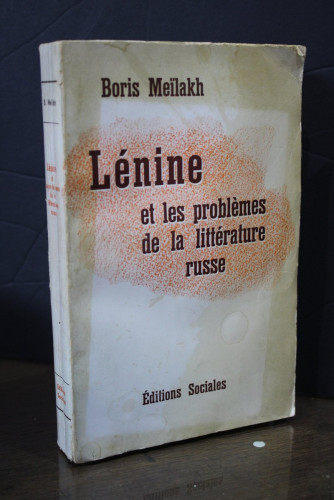 Portada del libro de Lénine et les problèmes de la littérature russe. (Fin du XIXe - debut du XXe siecle).