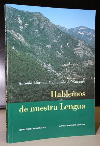 Portada del libro de Hablemos de nuestra Lengua.