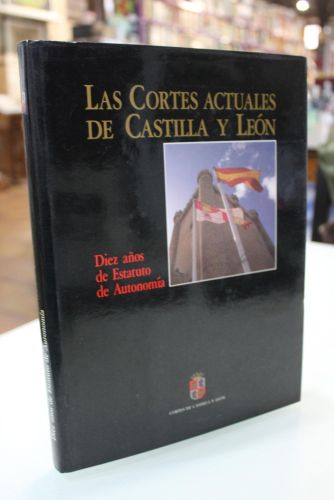 Portada del libro de Las Cortes Actuales de Castilla y León. Diez años de Estatuto de Autonomía.
