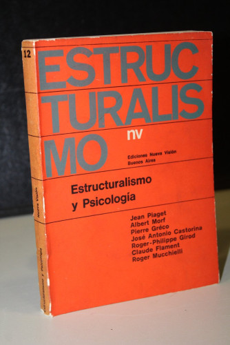 Portada del libro de Estructuralismo y psicología