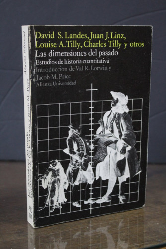 Portada del libro de Las dimensiones del pasado. Estudios de historia cuantitativa.