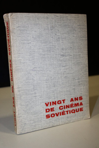 Portada del libro de Vingt(20) ans de Cinéma Soviétique