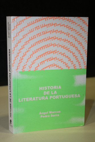 Portada del libro de Historia de la literatura portuguesa