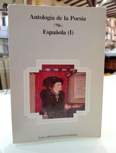 Portada del libro de Antología de la Poesía. Española (1)
