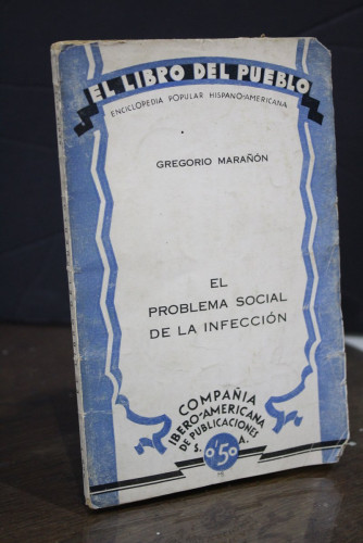 Portada del libro de El problema social de la infección