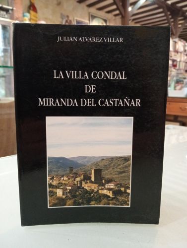 Portada del libro de La villa Condal de Miranda del Castañar.