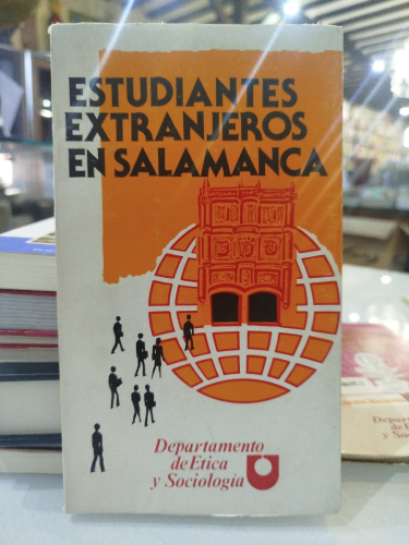 Portada del libro de Estudiantes extranjeros en Salamanca Estudio Sociológico.