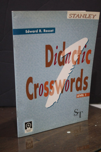 Portada del libro de Didactic Crosswords. Level 1