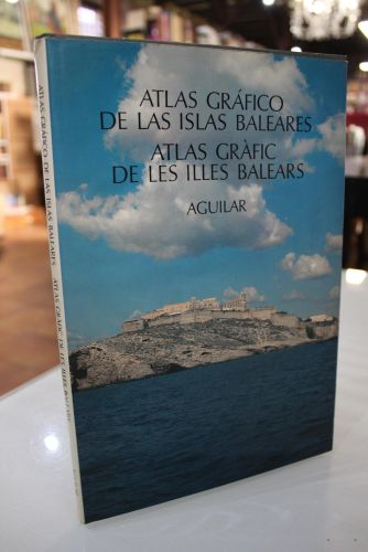 Portada del libro de Atlas Gráfico de las Islas Baleares. Atlas Gràfic de les Illes Balears