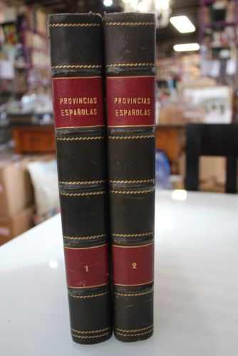 Portada del libro de Provincias españolas.- 2 tomos.