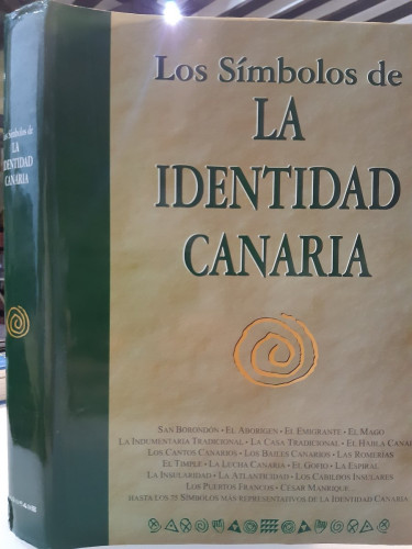 Portada del libro de Los Símbolos de la Identidad Canaria.