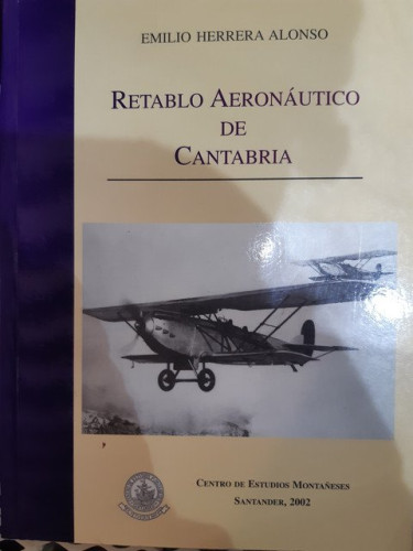 Portada del libro de Retablo Aeronáutico de Cantabria