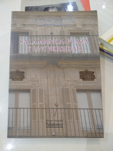 Portada del libro de Salamanca: Plaza Mayor y Universidad