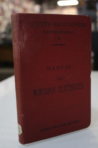Portada del libro de El montador electricista.