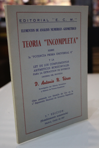 Portada del libro de Teoría 